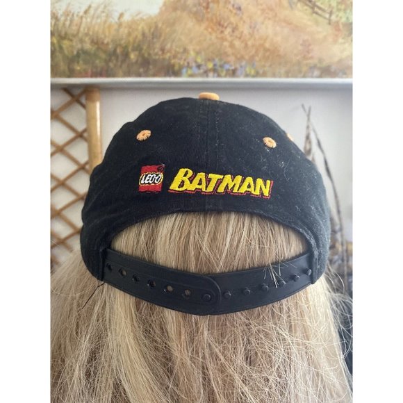 Snapback 2013 Lego Batman Cap Hat Youth Adjustable Size DC Comics Lego Brand EUC - Picture 10 of 12